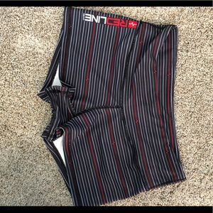 Redline booty shorts